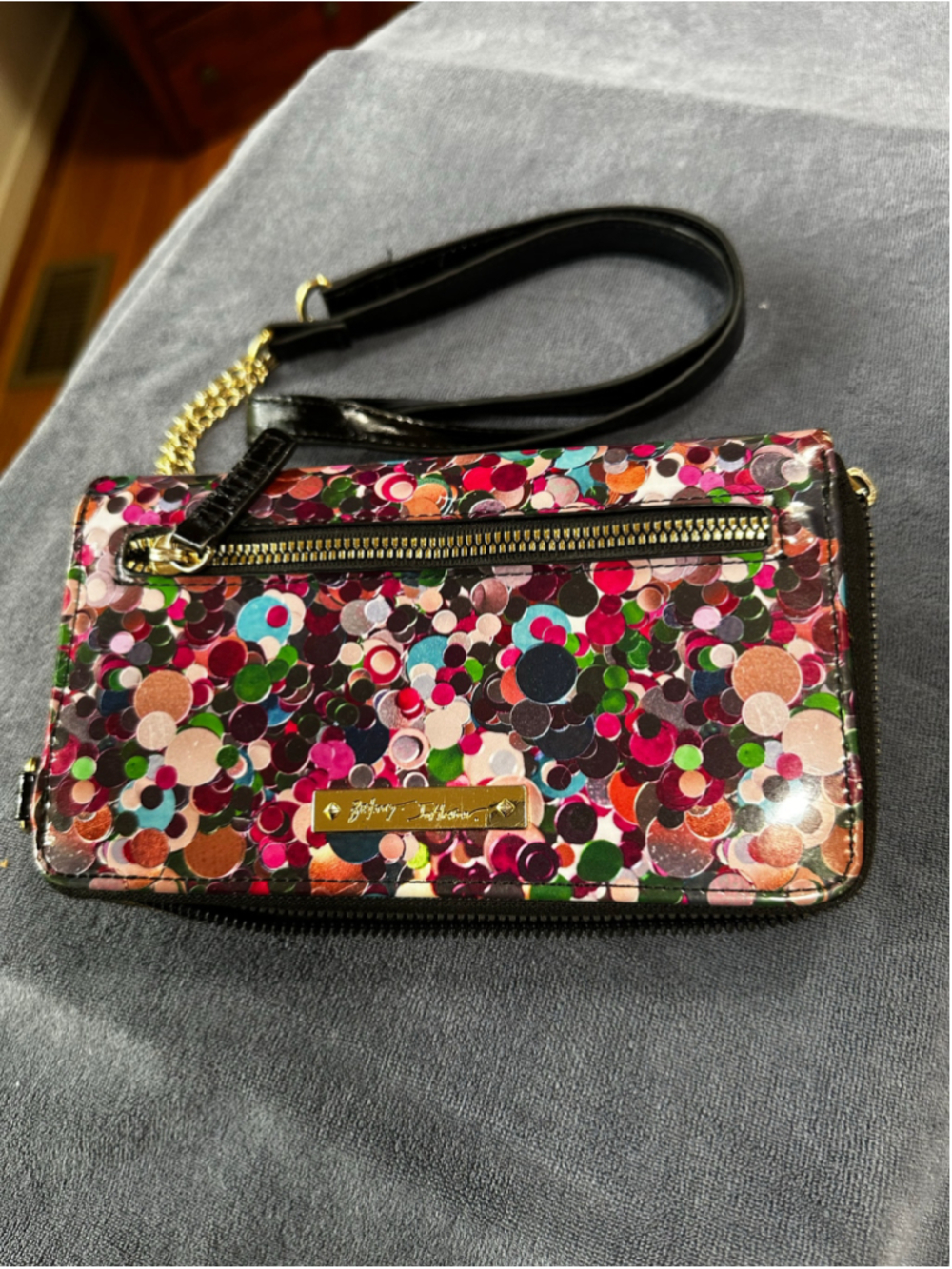 Betsey Johnson Multi-color Confetti Bag/Wallet